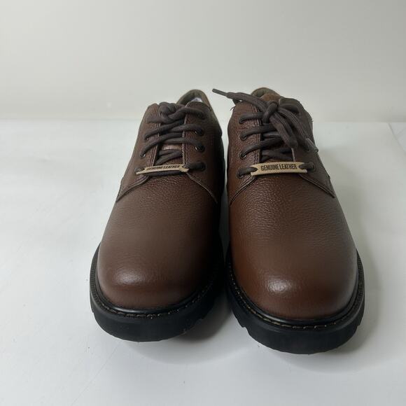 Dockers Mens 9 Wide Shelter Synthetic Leather Rugged Casual Oxford Shoe - Picture 4 of 8